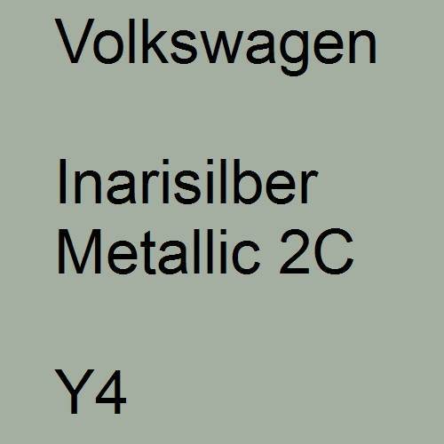 Volkswagen, Inarisilber Metallic 2C, Y4.